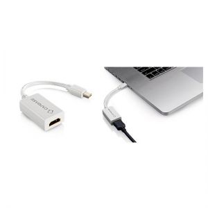  Capdase Mini Display Port HDMI Adapter White for MacBook (AVAP00-D60G)